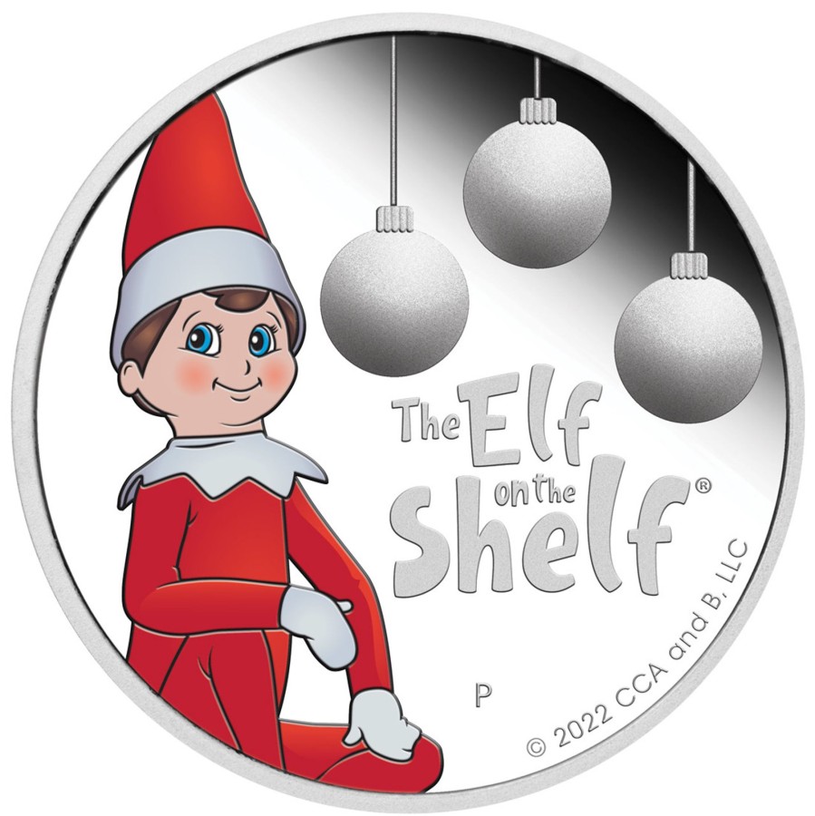 Perth Mint Perth Mint | The Elf On The Shelf® 2022 1/2Oz Silver Proof Coin