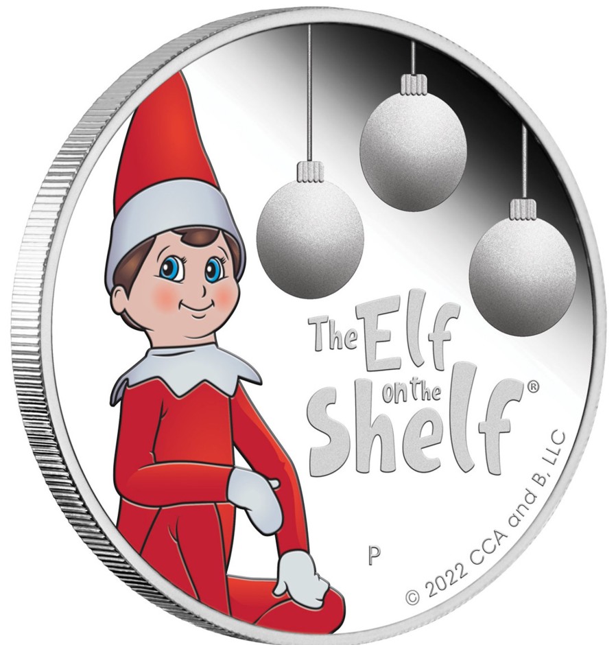 Perth Mint Perth Mint | The Elf On The Shelf® 2022 1/2Oz Silver Proof Coin