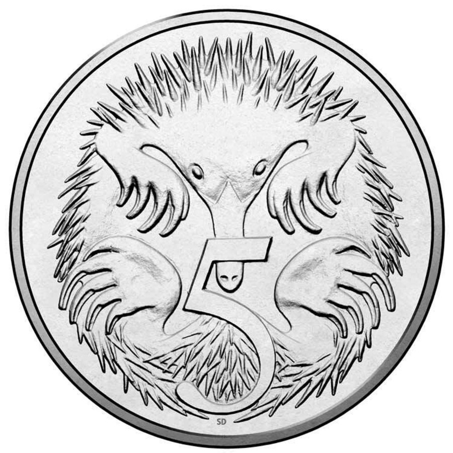 Royal Australian Mint Royal Australian Mint | 2002 Echidna Five Cents / 5C - Ex Mint Set