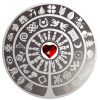 World Coins Lithuanian Mint | 2021 Niue 'The World Folklore Symbols' - Love .999 Silver Prooflike Coin