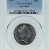 Pcgs Royal Australian Mint | 1991 Australian 20C Pcgs Graded Ms67