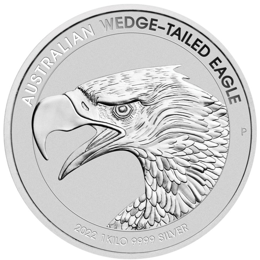 Perth Mint Perth Mint | Australian Wedge-Tailed Eagle 2022 Kilo Silver Enhanced Reverse Proof