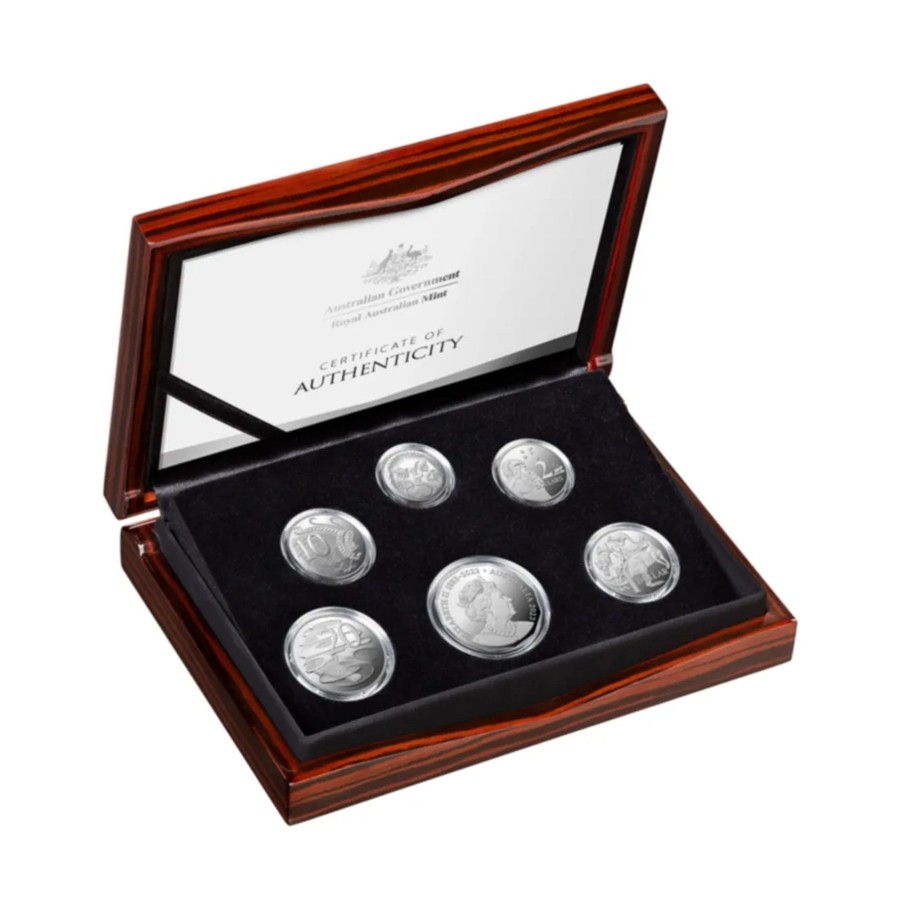 Royal Australian Mint Royal Australian Mint | Royal Australian Mint Fine Silver Proof Set Of 6 2023