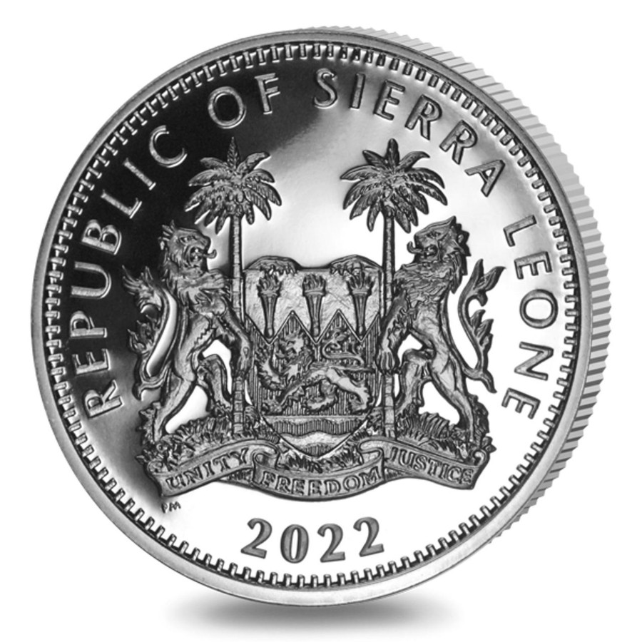 Premium Bullion N/A | 2022 Sierra Leone King Charles 111'S Accession .999 Silver Proof Coin