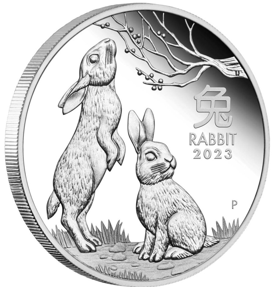 Perth Mint Perth Mint | Year Of The Rabbit 2023 1Oz Silver Proof