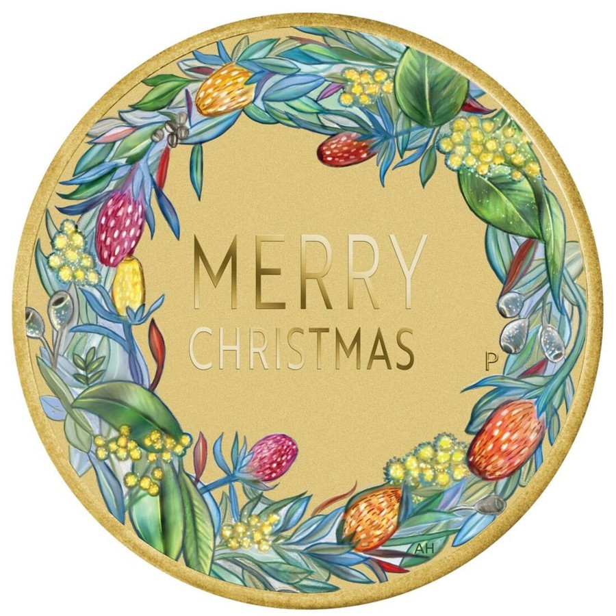 Pnc Perth Mint | 2020 Stamp & Coin Cover - Merry Christmas