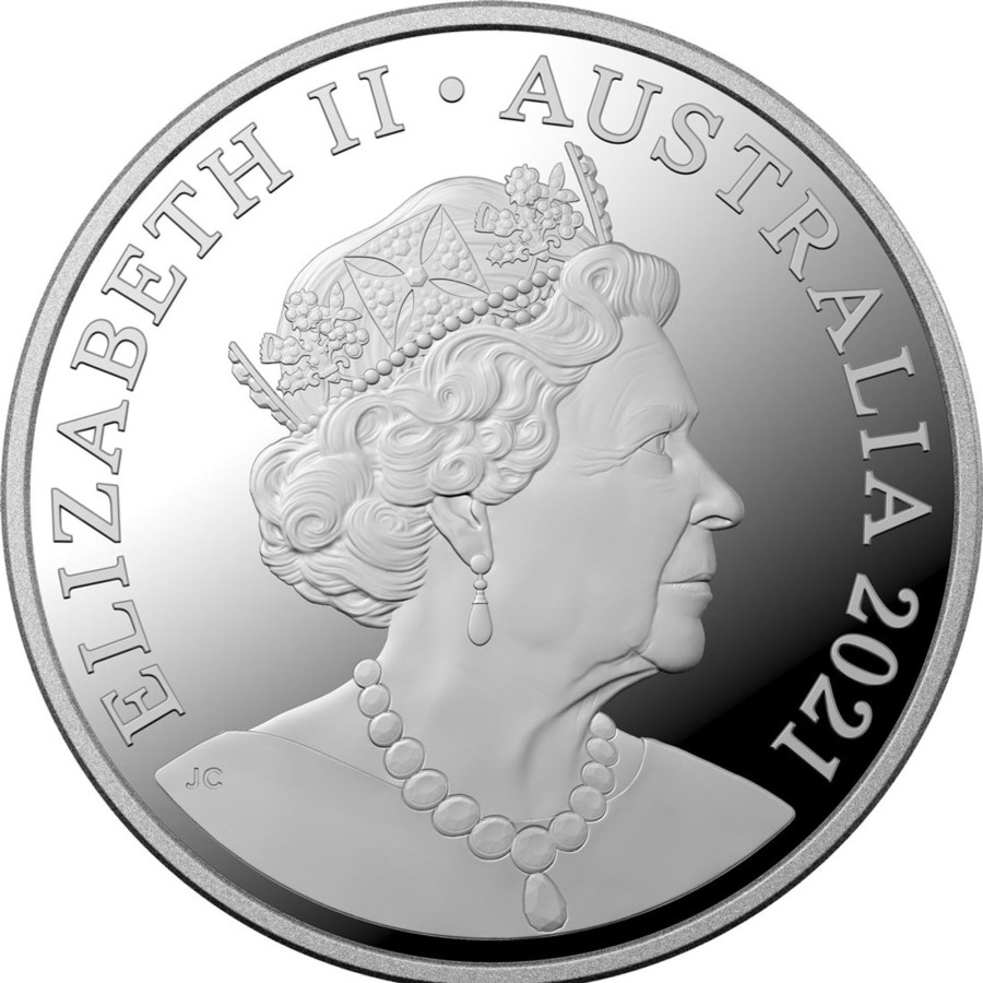 Royal Australian Mint Royal Australian Mint | 2021 $1 Fine Silver Proof Coin - Mungo Footprint