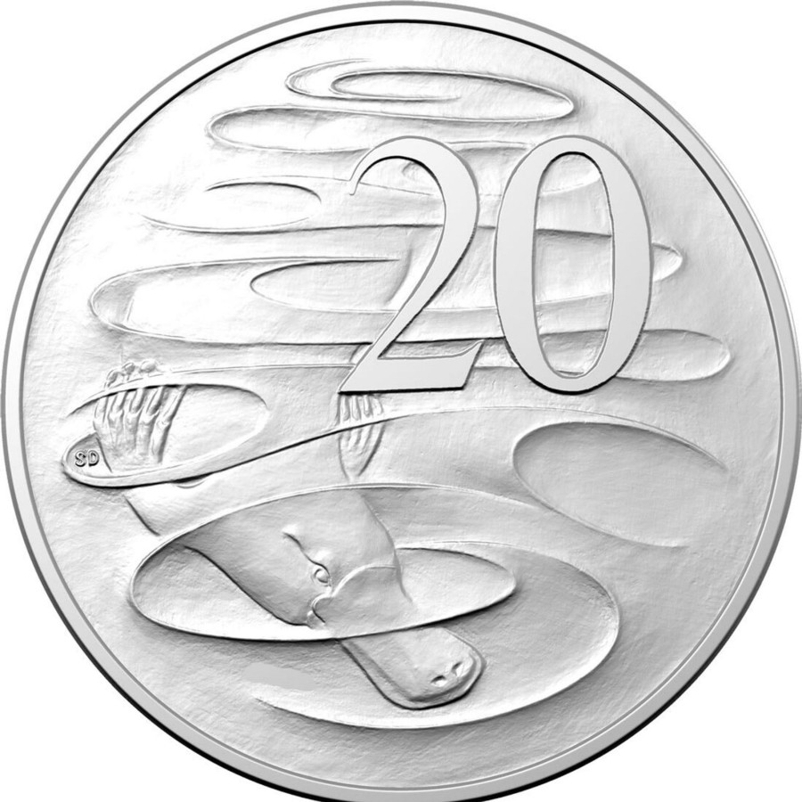 Royal Australian Mint Royal Australian Mint | 2021 Platypus Twenty Cents / 20C - Ex Mint Set