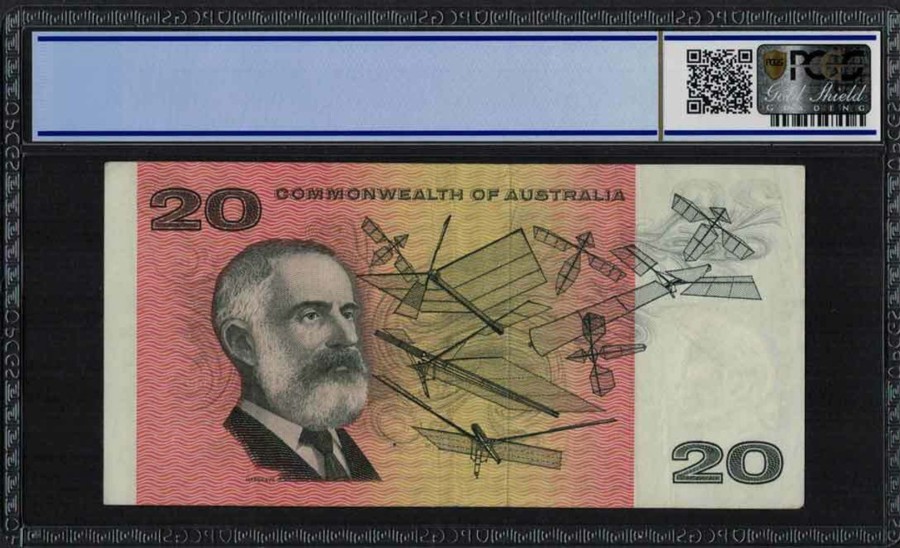 Banknotes NPA | 1968 Australian $20 Star Banknote, Phillips/Randall Very Fine Pcgs Vf 30