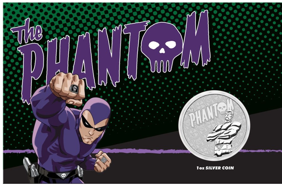 Perth Mint Perth Mint | The Phantom 2022 1Oz Silver Coin In Card