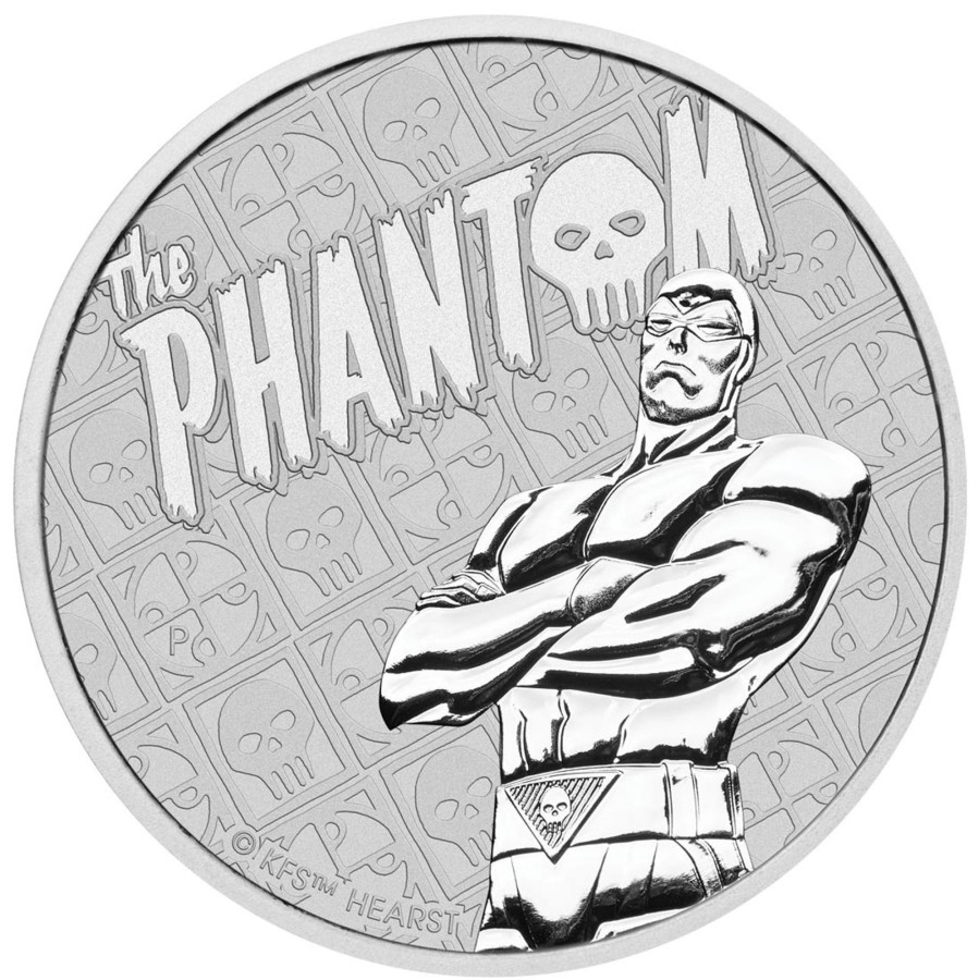 Perth Mint Perth Mint | The Phantom 2022 1Oz Silver Coin In Card