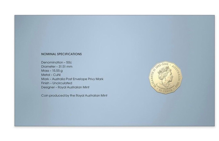 Pnc Royal Australian Mint | Australia Post | Royal Australian Mint 2023 50C Unc Coin Sydney Opera House Pnc