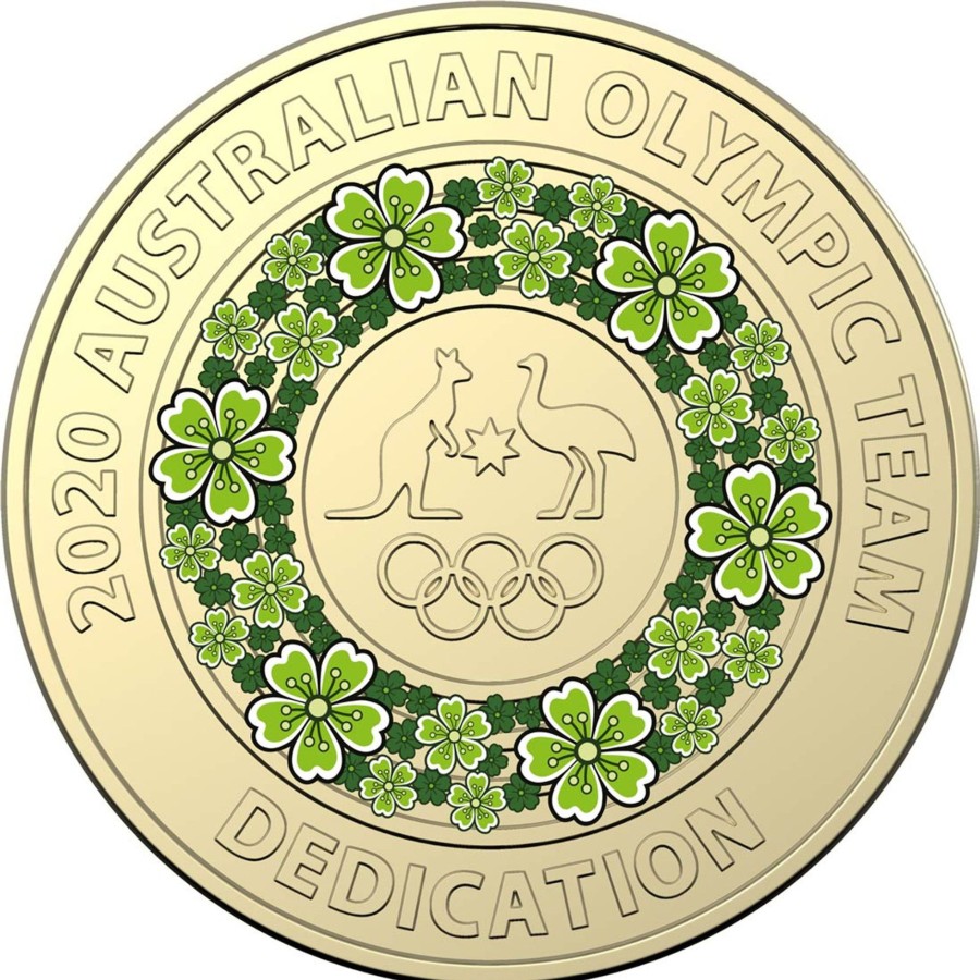 Royal Australian Mint Royal Australian Mint | 2020 Tokyo Olympics Coloured $2 Coin - Dedication