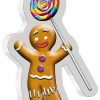 World Coins The Coin Company | 2021 Niue $2 1Oz Silver Shaped Coin - Gingerbread Man