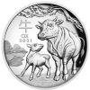 Perth Mint Perth Mint | 2021 Year Of The Ox 1Oz Silver Proof High Relief Coin