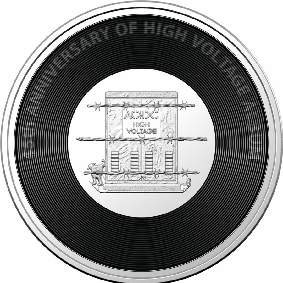 Royal Australian Mint Royal Australian Mint | 2020 20C Cuni Coloured Uncirculated Coin - Ac/Dc High Voltage