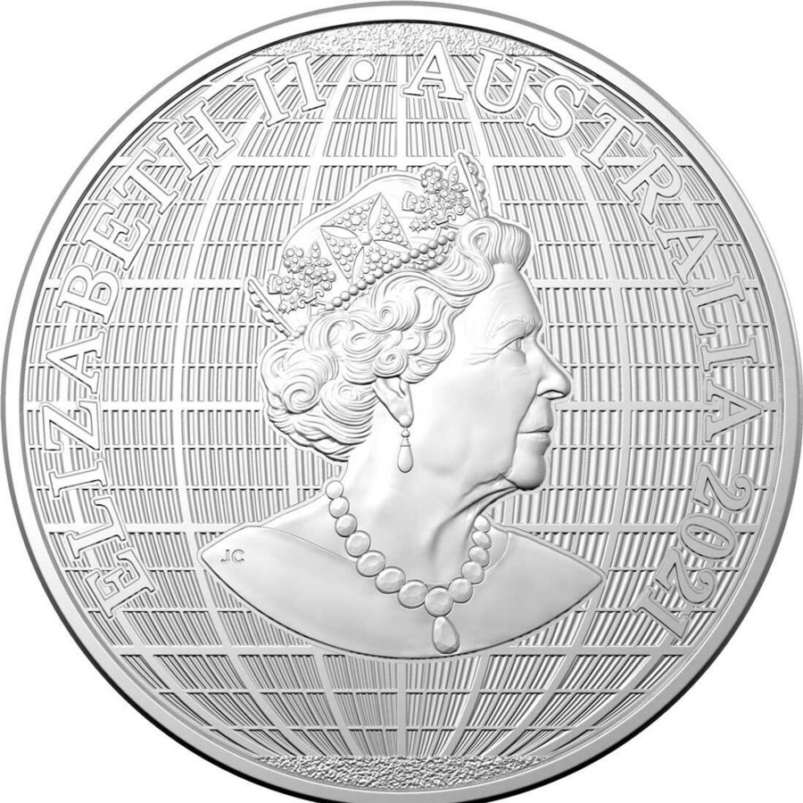 Premium Bullion Royal Australian Mint | 2021 Beneath The Southern Skies (Platypus) 1Oz .9999 Silver Bu Coin