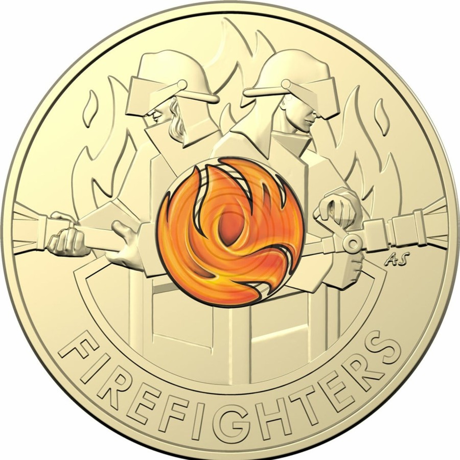 Royal Australian Mint Royal Australian Mint | 2020 $2 Colour Circulating Coin-In-Card - Australia'S Firefighters