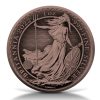 Premium Bullion Pik-Coins | Great Britain 2022 Britannia 1Oz .999 Silver Bu Coin - Antique Copper Plated