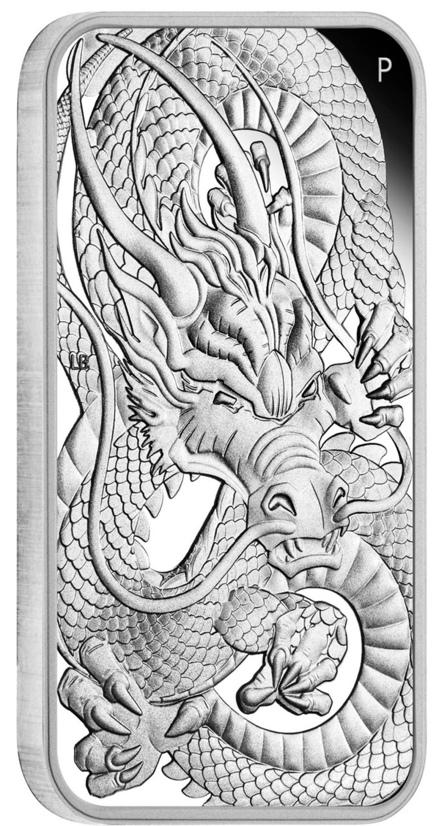 Perth Mint Perth Mint | 2021 1Oz Silver Proof Rectangular Coin - Dragon