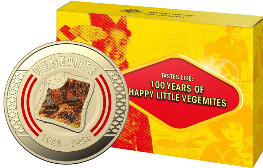 Royal Australian Mint Royal Australian Mint | 100 Years Of Happy Little Vegemites 2023 Six-Coin Proof Year Set