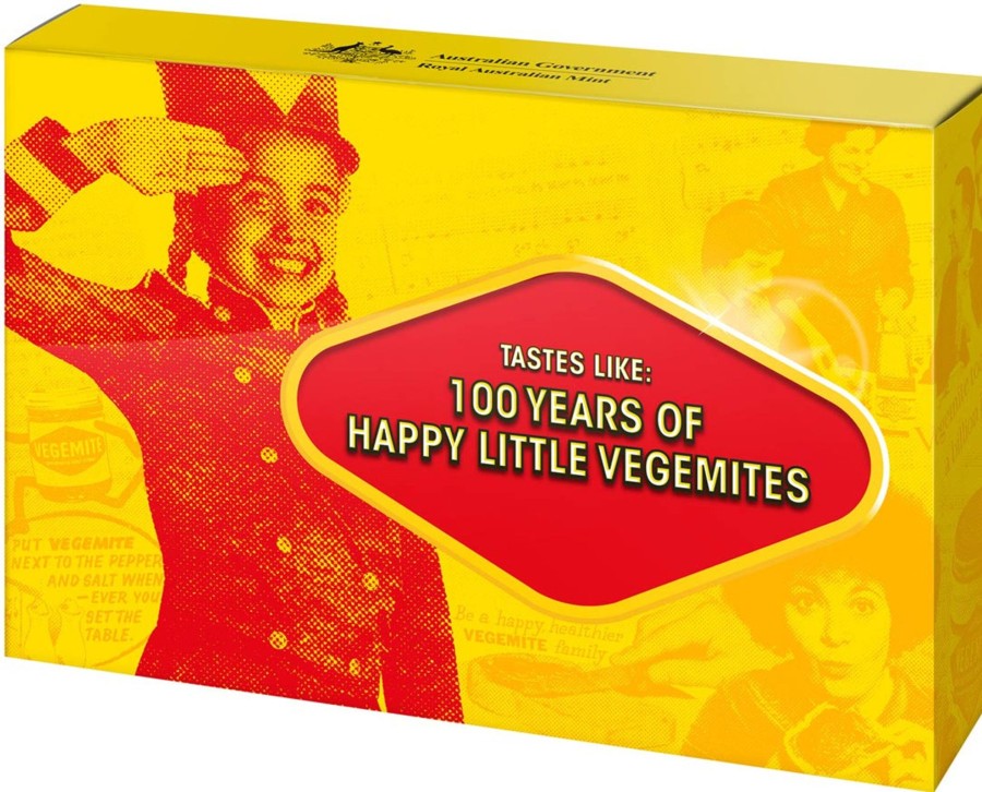 Royal Australian Mint Royal Australian Mint | 100 Years Of Happy Little Vegemites 2023 Six-Coin Proof Year Set