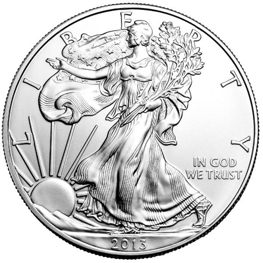 Premium Bullion N/A | Us Treasury American Eagle Liberty In God We Trust 1 Oz Silver Coin 2015