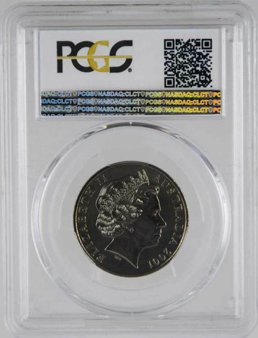 Pcgs Royal Australian Mint | 2001 Australia 20C Norfolk Island Pcgs Graded Ms66