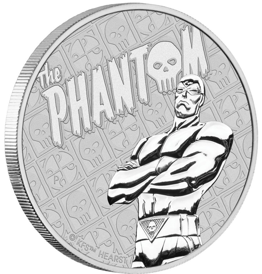 Perth Mint Perth Mint | Perth Mint The Phantom 2022 1Oz Silver Bullion Coin