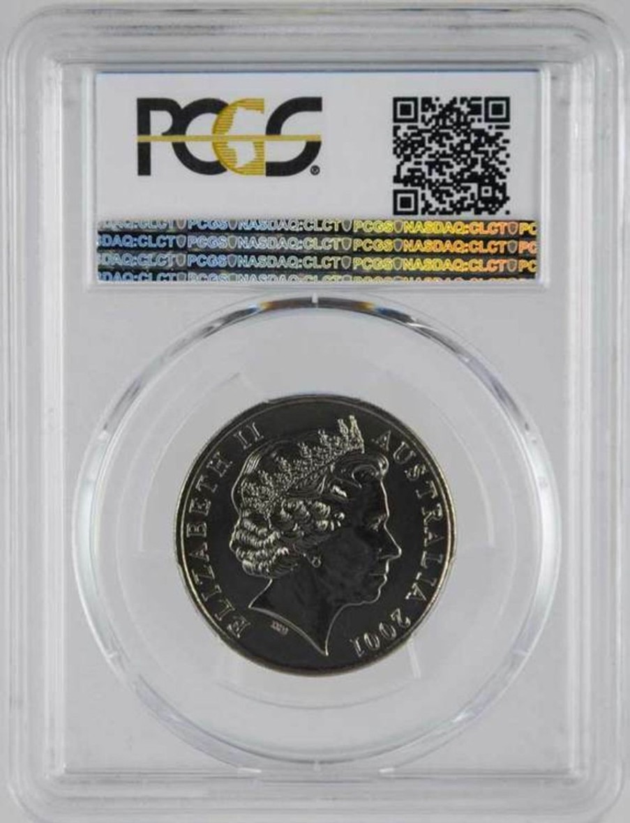 Pcgs Royal Australian Mint | 2001 20C Western Australia Pcgs Graded Ms66 Gem Unc