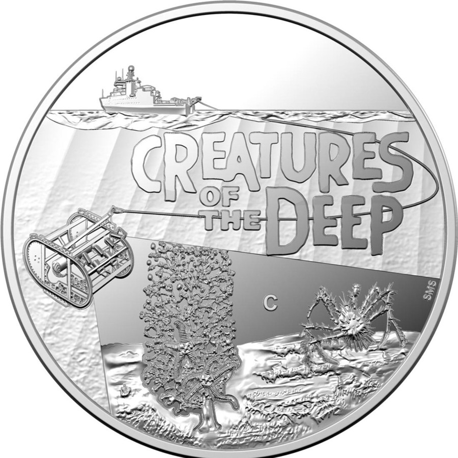 Royal Australian Mint Royal Australian Mint | Creatures Of The Deep $1 Proof 2023 Ag "C" Mintmark