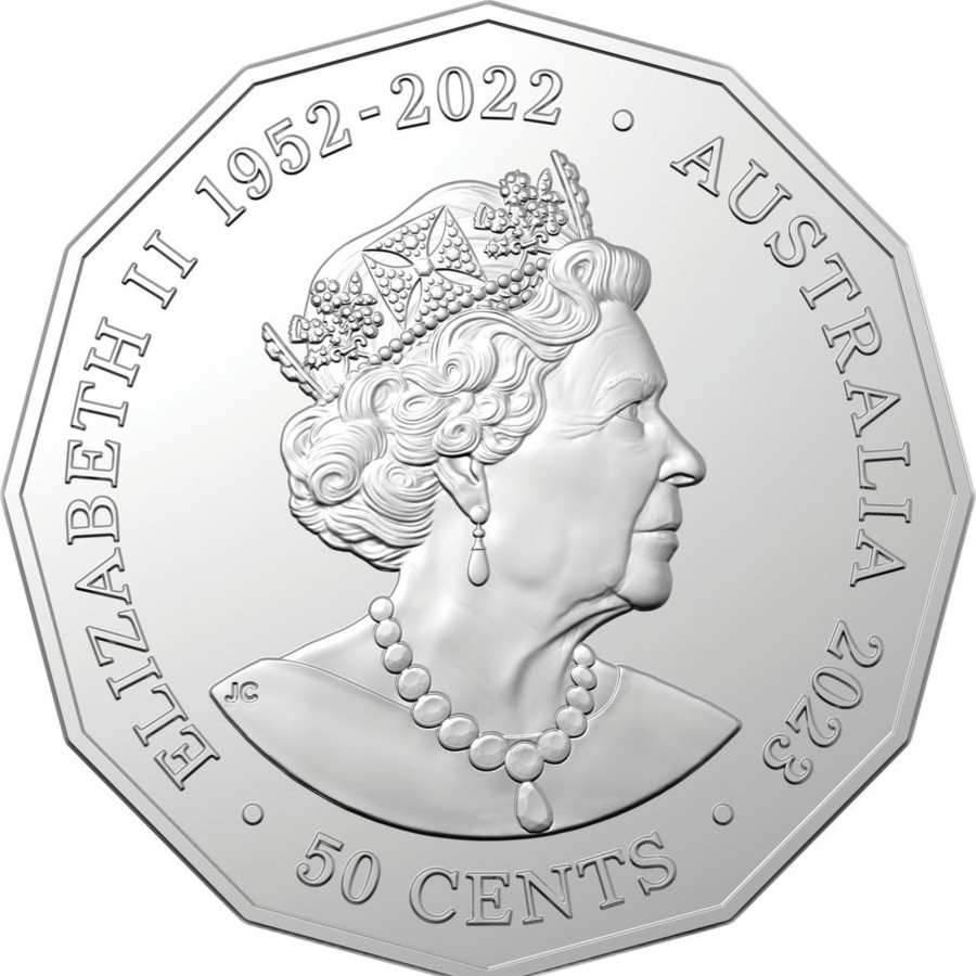 Royal Australian Mint Royal Australian Mint | Royal Australian Mint Bathurst 60Th Anniversary 2023 50 Cent Coloured Unc Coin