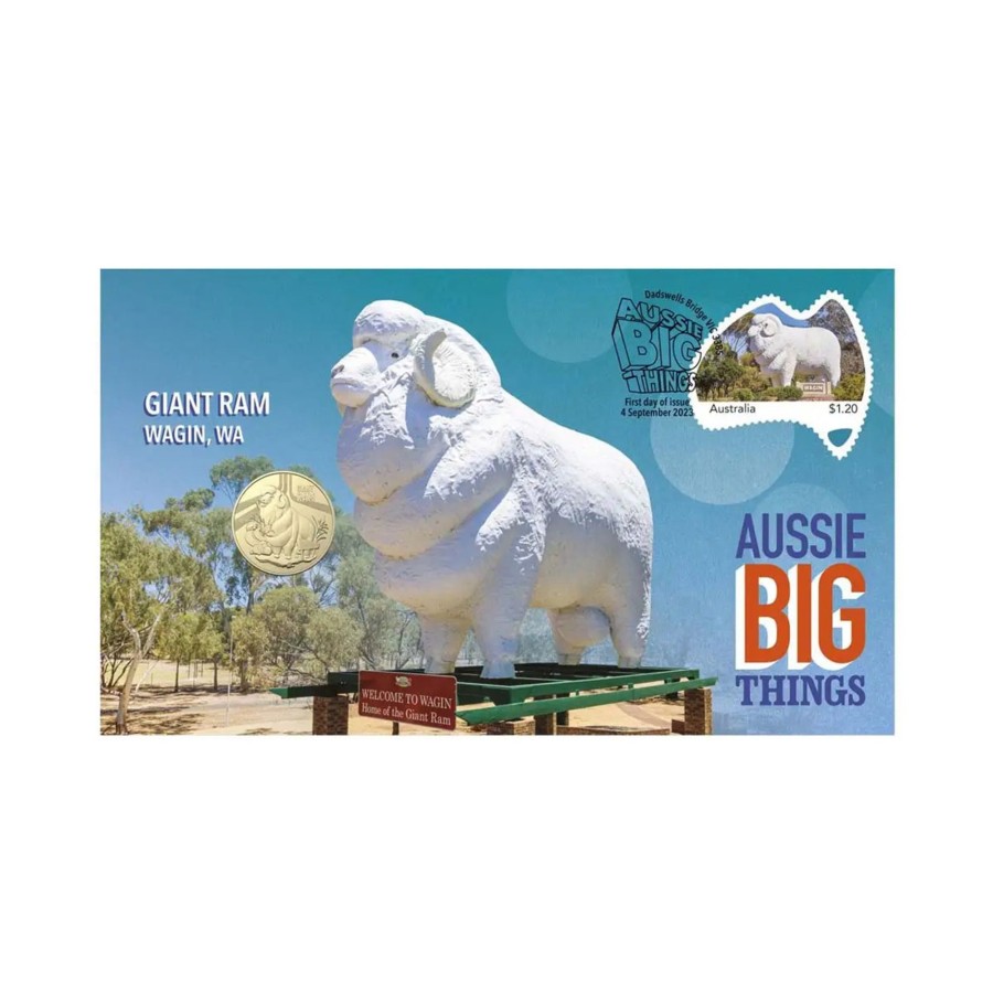 Pnc Royal Australian Mint | Australia Post | Royal Australian Mint Aussie Big Things The Giant Ram 2023 Pnc