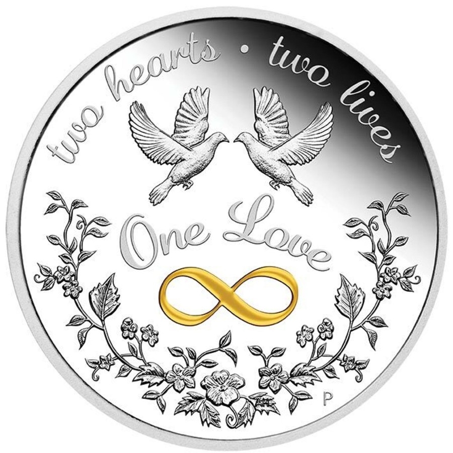 Perth Mint Perth Mint | 2020 1Oz Silver Proof Coin - One Love