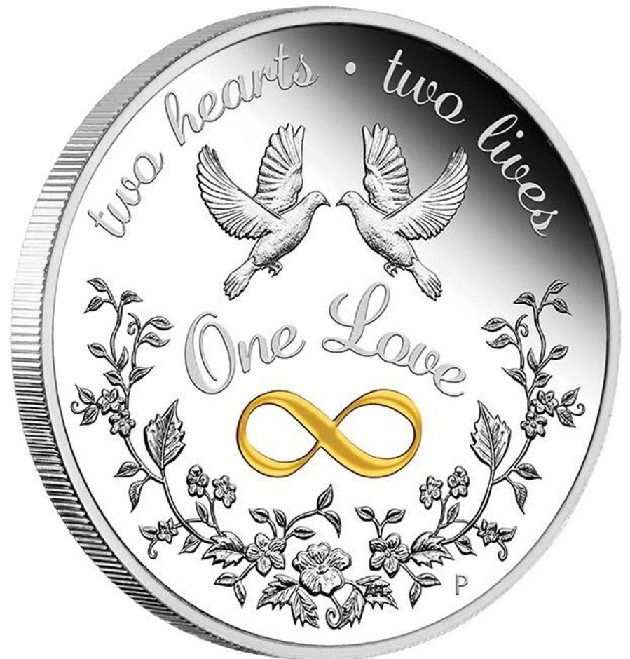 Perth Mint Perth Mint | 2020 1Oz Silver Proof Coin - One Love