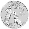 Premium Bullion Perth Mint | Perth Mint Australian Lunar Series Iii 2023 Year Of The Rabbit 1/2 Oz Silver Bullion Coin