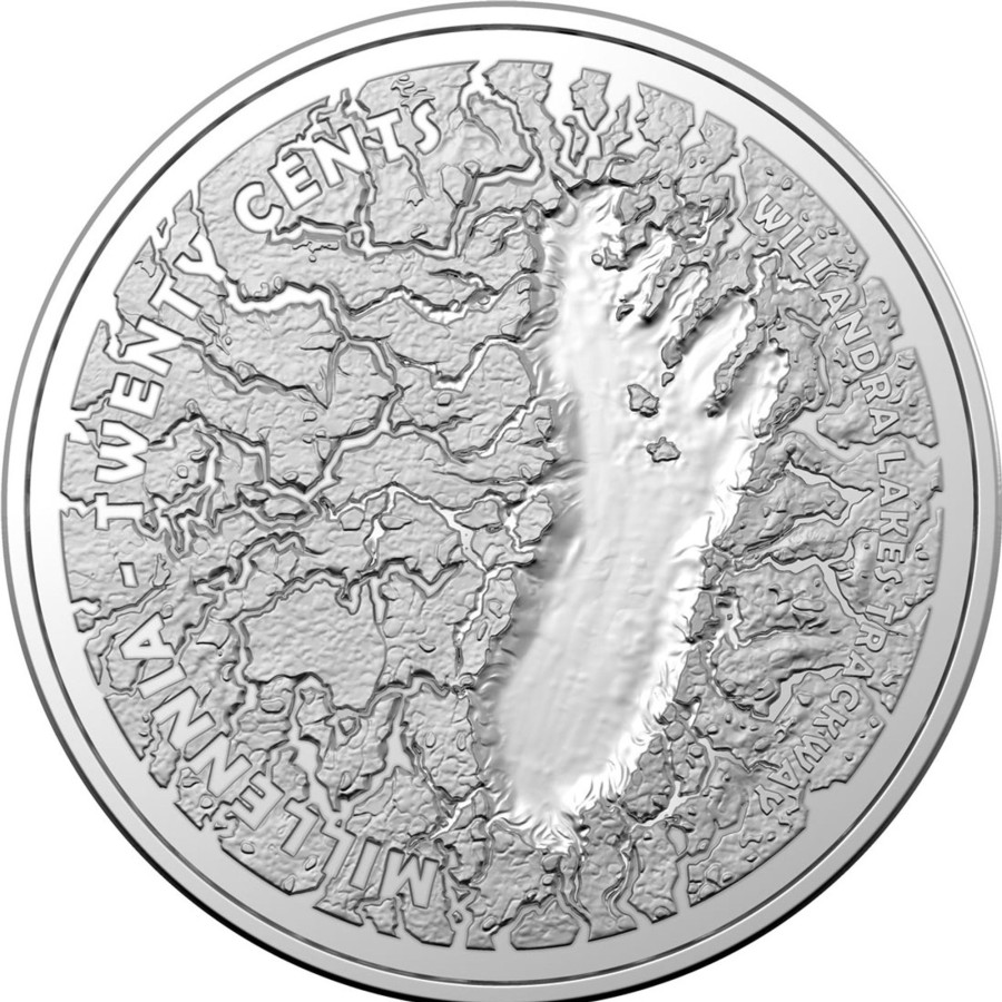 Royal Australian Mint Royal Australian Mint | 2021 20C Cuni Uncirculated Coin - Mungo Footprint