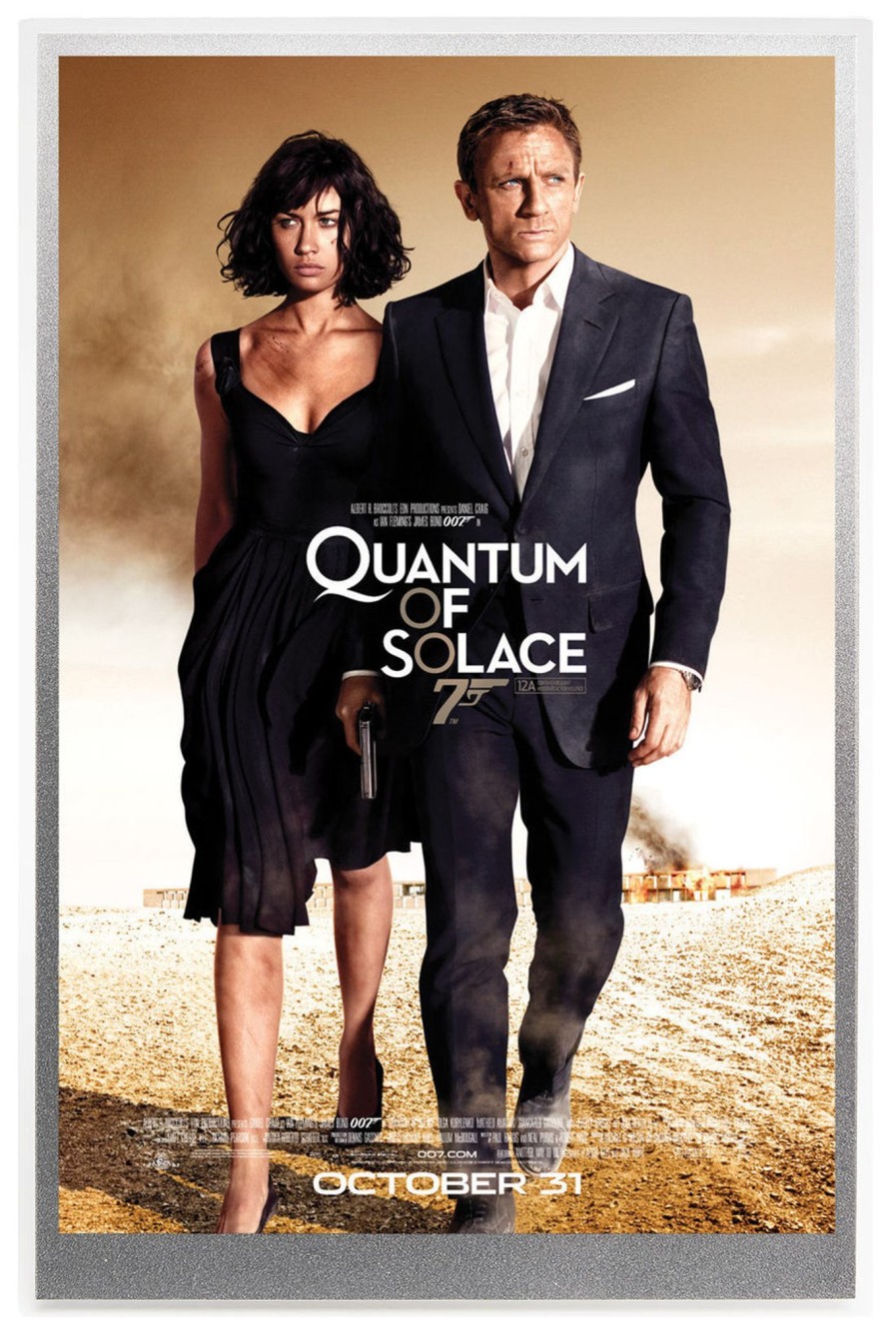 Perth Mint Perth Mint | 2020 5G Silver Foil 007 James Bond Movie Poster Quantum Of Solace