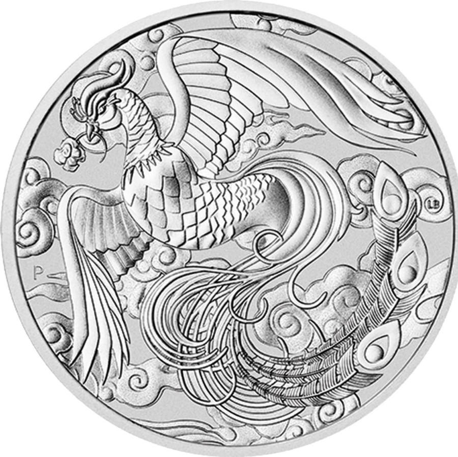 Perth Mint Perth Mint | Perth Mint Chinese Myths And Legends - Phoenix 1 Oz Silver 2022 Coin