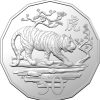 Royal Australian Mint Royal Australian Mint | 2022 50C Cuni Tetra-Decagon Uncirculated Coin - Year Of The Tiger