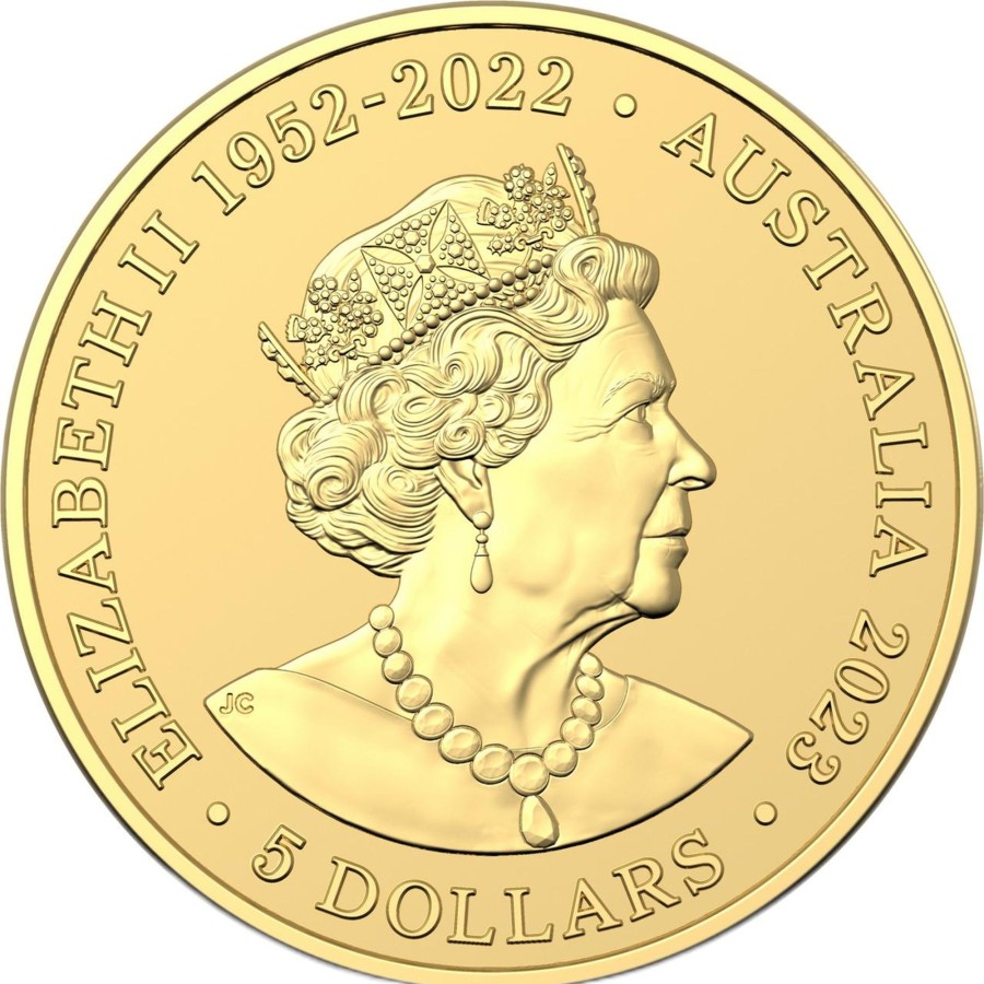 Royal Australian Mint Royal Australian Mint | Royal Australian Mint 2023 $5 Mini Money Emu 0.5G Gold Frosted Uncirculated Coin