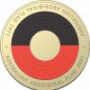 Royal Australian Mint Royal Australian Mint | Royal Australian Mint Australian Aboriginal Flag 2021 $2 Coloured Unc Coin - Ex Mint Roll