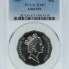 Pcgs Royal Australian Mint | 1989 Australian 50C Pcgs Graded Ms67