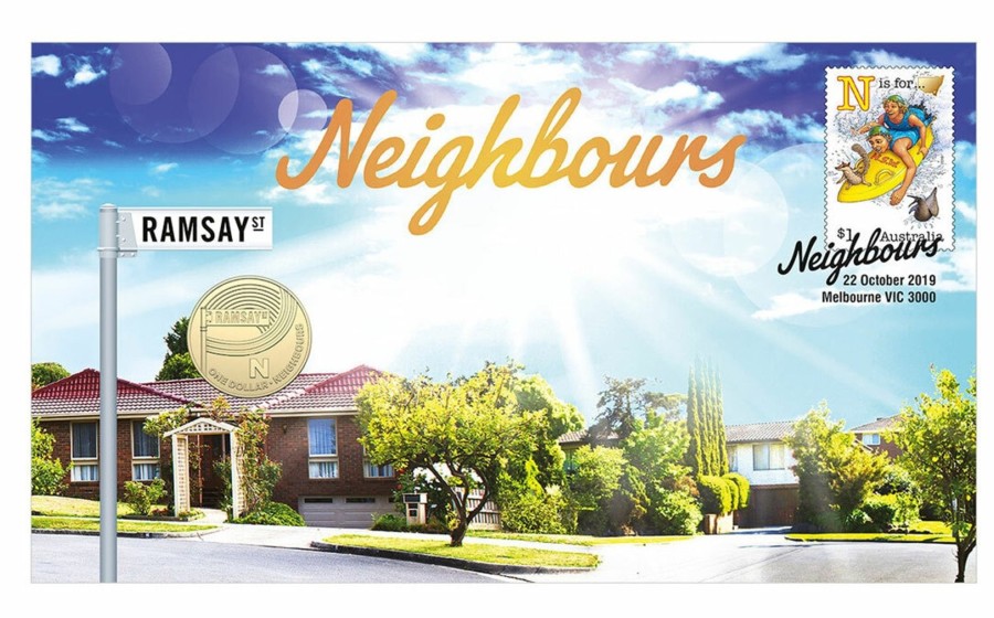 Pnc Australia Post | 2019 Aussie Alphabet Neighbours Stamp And Coin Cover Pnc