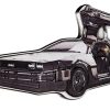 World Coins The Coin Company | 2021 Back To The Future Delorean Time Machine Shaped 2Oz Antiqued Silver Coin