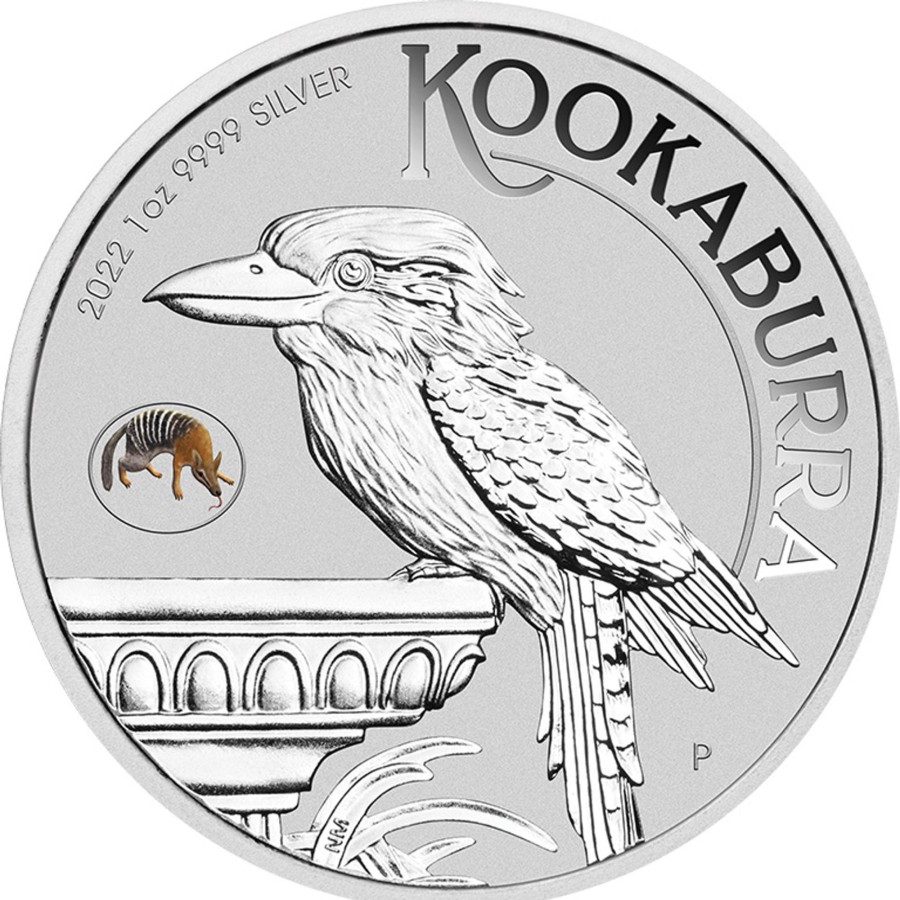 Perth Mint Royal Australian Mint | Australian Kookaburra 2022 1Oz Silver Coin With Numbat Privy - Anda Perth Money Expo