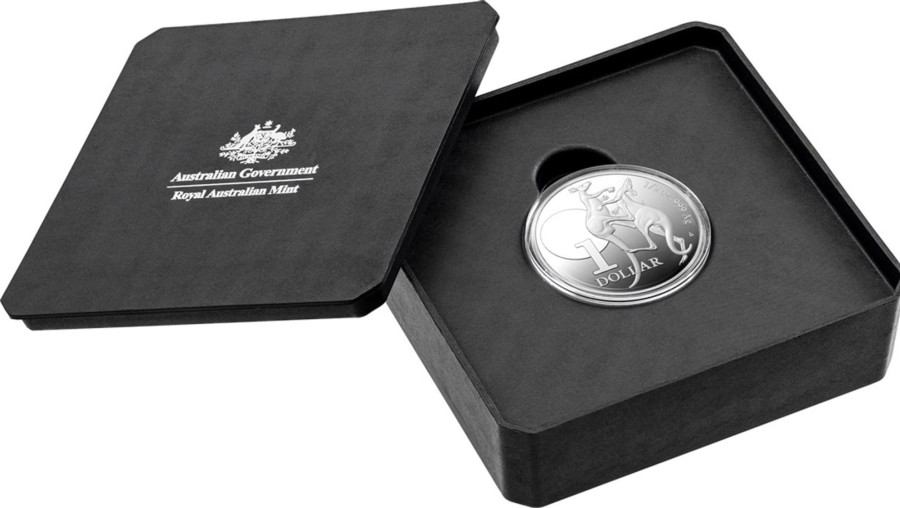 Royal Australian Mint Royal Australian Mint | Kangaroo 2023 $1 1/2Oz Fighting Spirit Silver Proof Coin