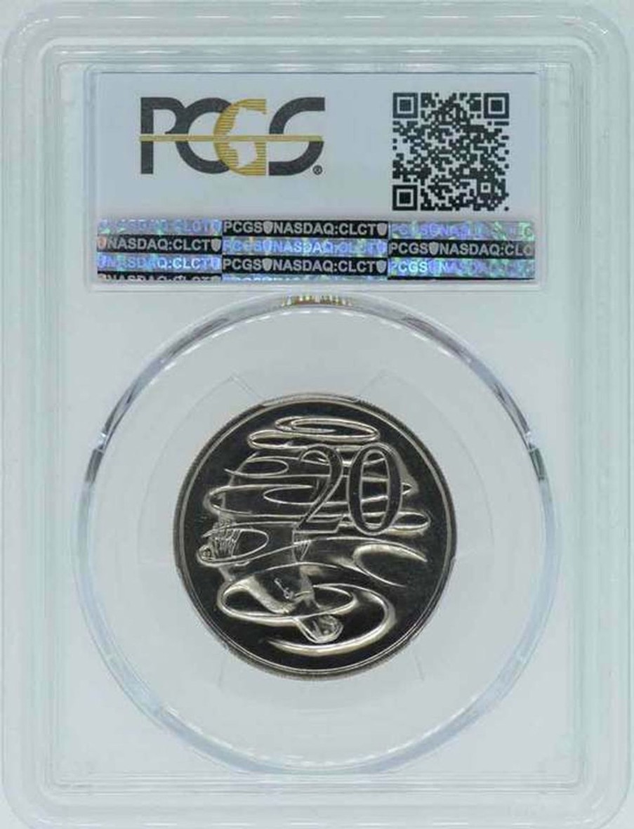 Pcgs Royal Australian Mint | 1989 Australian 20C Pcgs Graded Ms67