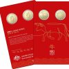 Royal Australian Mint Royal Australian Mint | 2021 $1 Albr Uncirculated Two Coin Set - Year Of The Ox