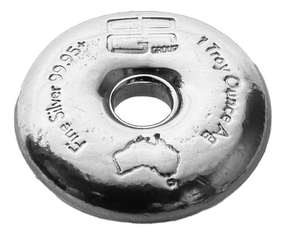 Premium Bullion CPG Refinery | Cpgr .9995 Silver 1Oz Cast Donut